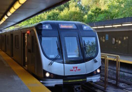 New Toronto Rocket Subway Train