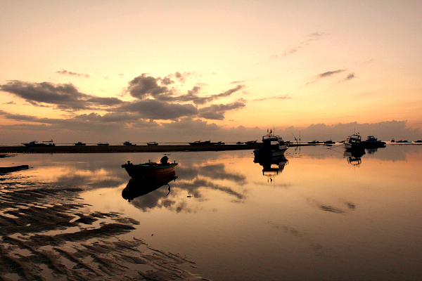 Sunrise from Sanur Beach