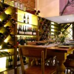 Underground wine cellar