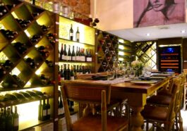 Underground wine cellar