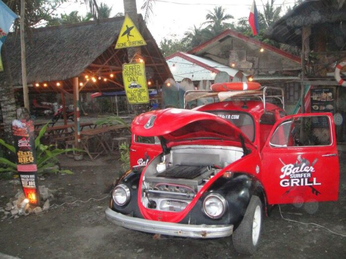 Baler Surfer Grill, a feast for all senses