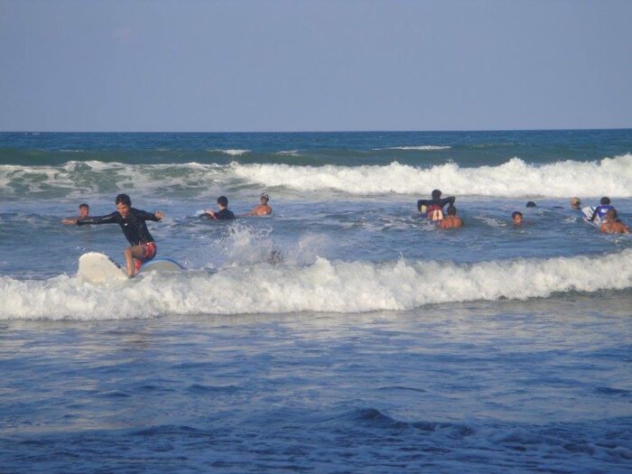 Non-stop waves begets non-stop surfing action in Baler