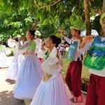 Local Performers at Danao Lake
