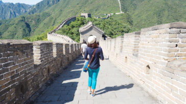 the less crowded – but equally stunning – section of the wall Photo by Abram Joseph Bondoc