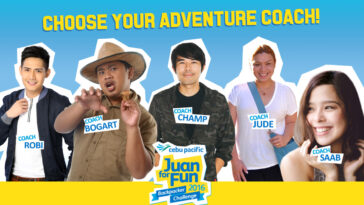 Cebu Pacific Juan for Fun Adventure Coaches