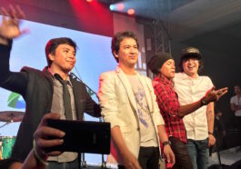 Eraserheads reunited during the SMART PLDT New Logo Announcement