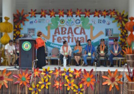 Governor Araceli B. Wong delivering a speech at the opening ceremony