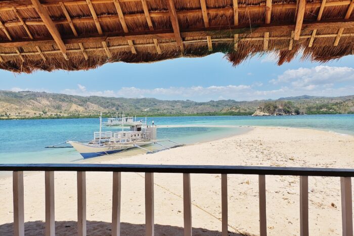 Our Beach Hut in Aslom Island