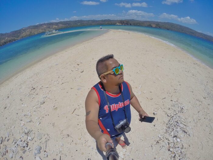 Selfie in Aslom Island
