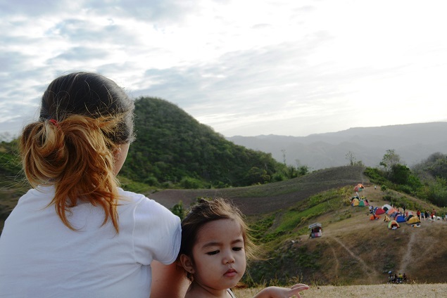 Camping at Mt. Naupa in Naga, Cebu