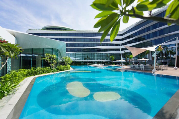 Conrad Manila Outdoor Infinity Pool