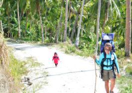 On our way to Mt Hambubuyog in Ginatilan, Cebu