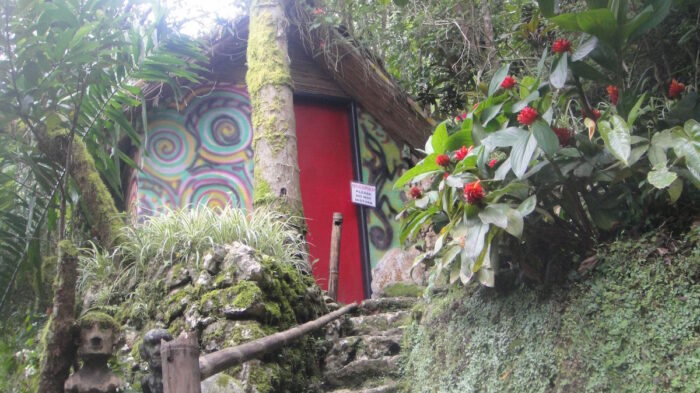 Agape, one of the Ifugao Huts with a private bathroom