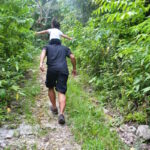 On the way to Mt. Puting Bato peak