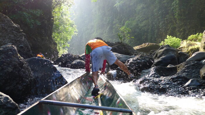Shooting the Rapids in Pagsanjan