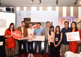 Some of the AirAsia Team with this year's Top 6