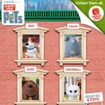 The Secret Life of Pets toys are now available with every Happy Meal for your kid! Collect all 8!
