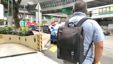 Using Moshi Helios Backpack in Kuala Lumpur