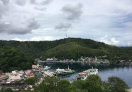 There’s a great view of the municipality and the port from the top of the fort.