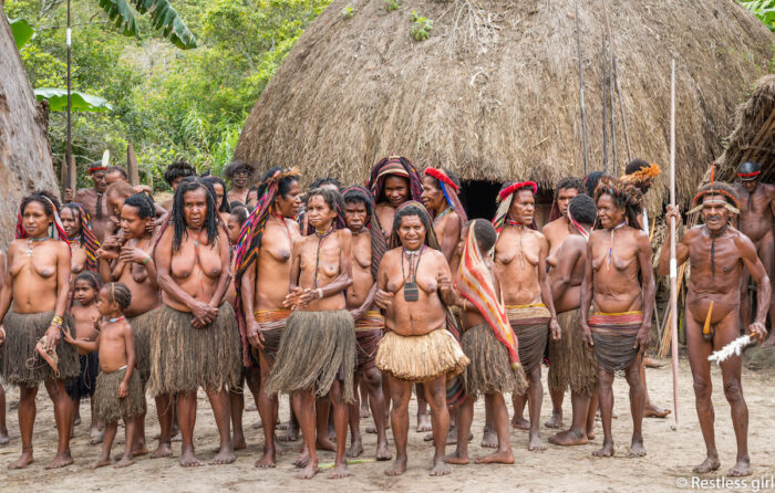 Dani tribe near Wamena