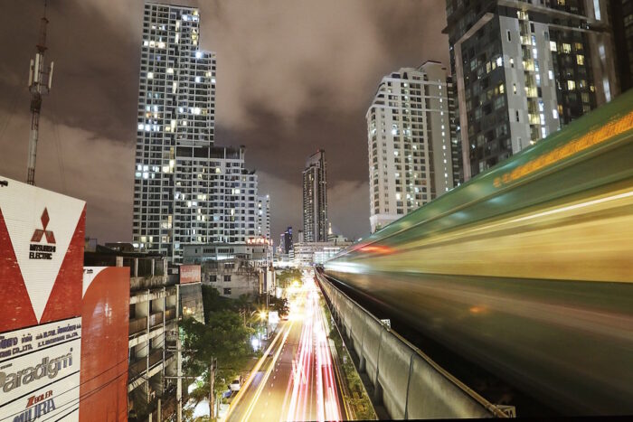 Skytrain in Bangkok