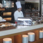 Breads, pancakes and waffles with sweet accompaniments
