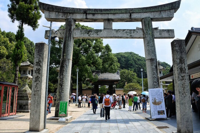 Entrance to Dazaifu Tenmangu Shrine