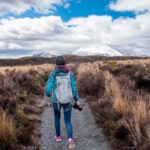 Female Solo Backpacker.