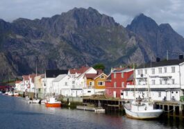 Henningsvaer in the Lofoten islands