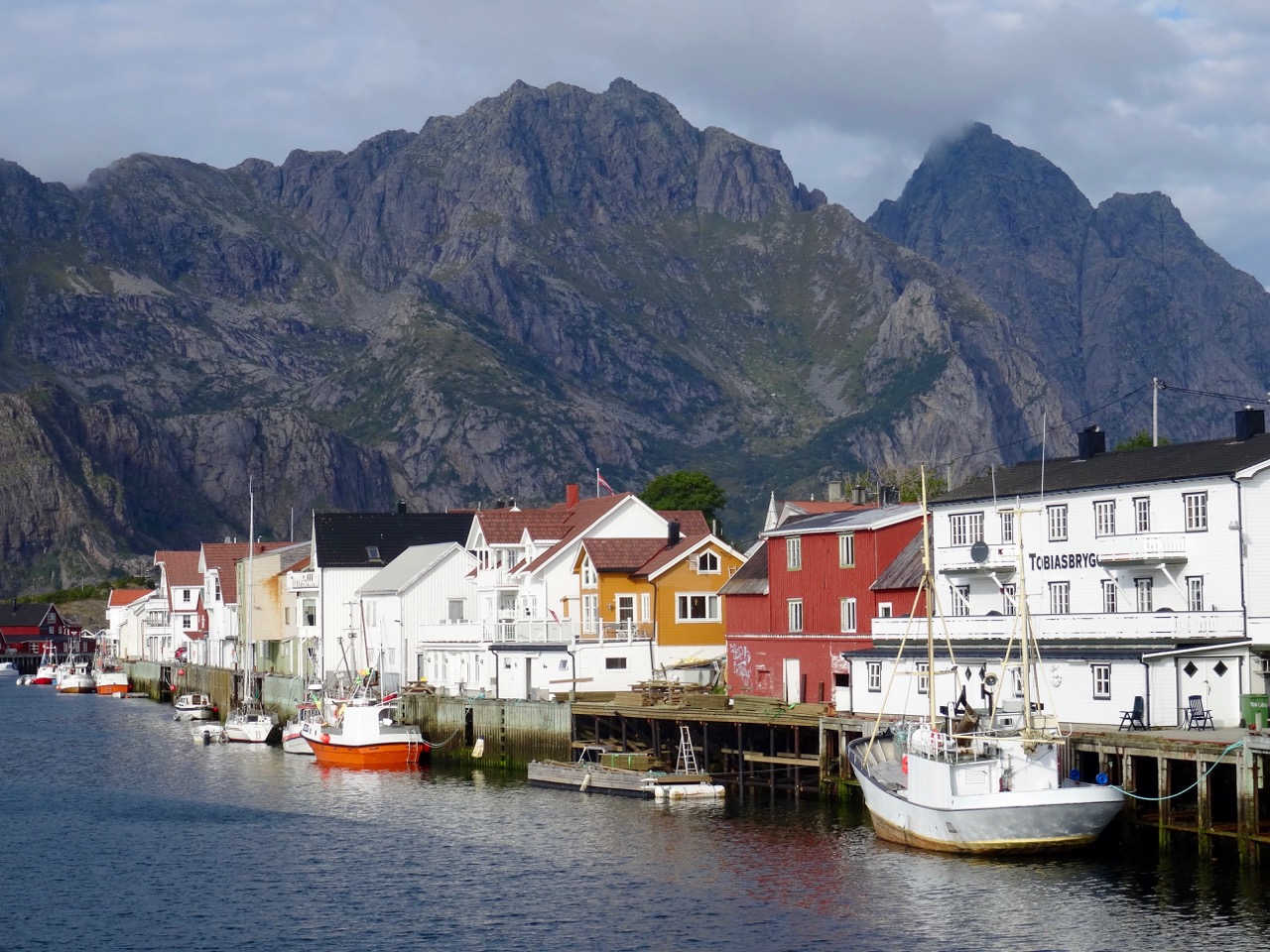 Henningsvaer in the Lofoten islands
