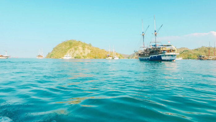 Komodo Island in Indonesia