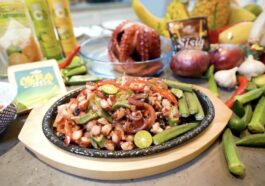 Octopus Sisig with Okra by Mama Sita
