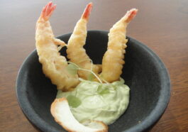 Prawn Tempura with Wasabi Mayo