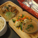 Embotido with Mushroom Gravy