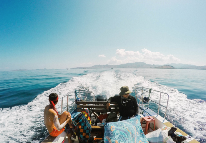 On our way to Kanawa Island