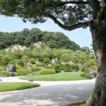 Garden inside Adachi Museum of Art