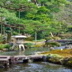Small Canal in Kenrokuen Garden
