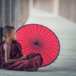 Novice Monk in Burma