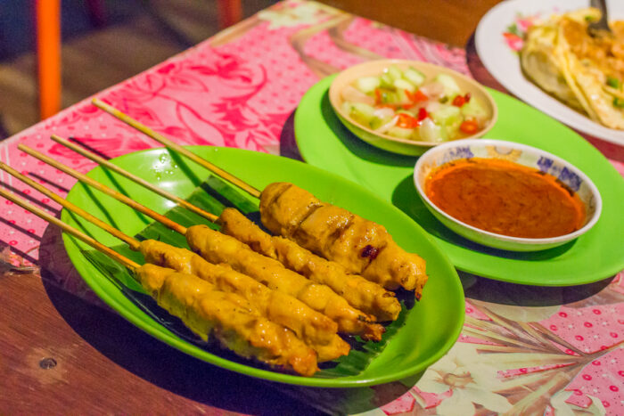 Chicken Satay with Special Satay Sauce