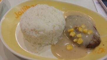 Jollibee's Pepper Cream Burger Steak