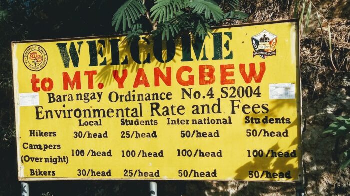 The barangay collects environmental fees to maintain and protect its natural resources.