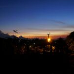 Began the ascent at dawn