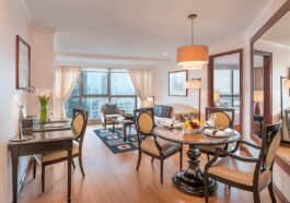 Discovery Suites Manila 1 Bedroom Suite Living Area