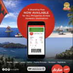 Philippines AirAsia e-Boarding Pass