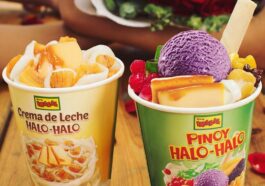 Pinoy Halo-Halo at Crema de Leche Halo-Halo
