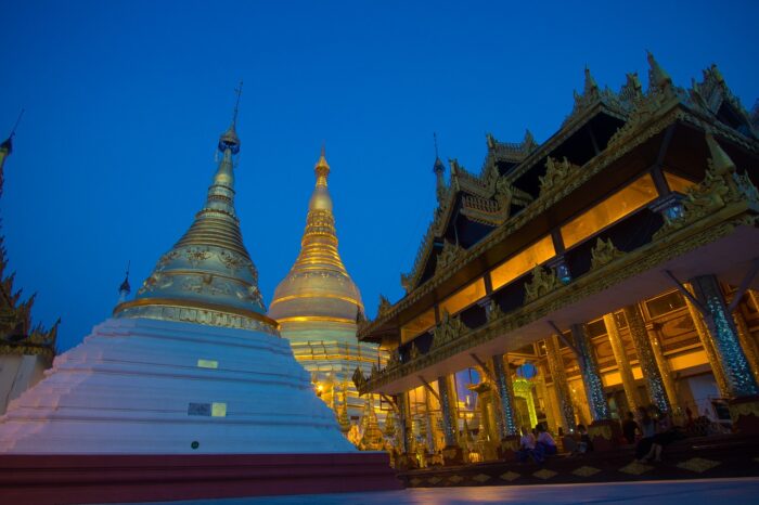 Shwedagon Pagoda at Night