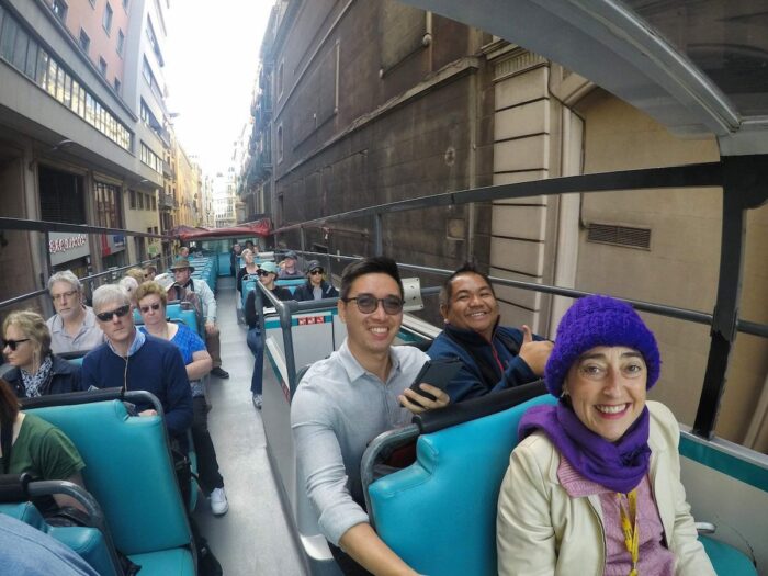 Barcelona Tour Bus photo by Mark Angelo Acosta