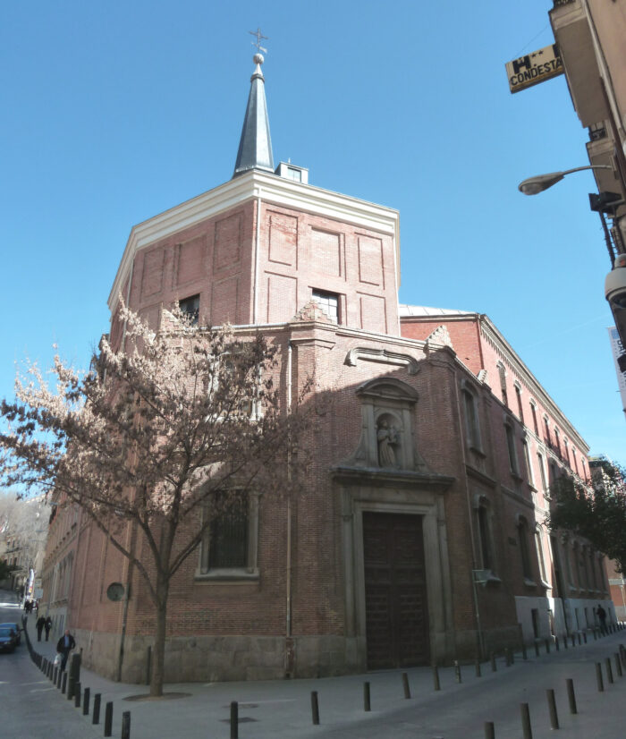 Saint Anthony Church in Madrid (Spain). Built in 1633.