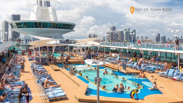 Pool Deck Cruise Ship