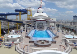 Pool Deck of Star Cruises Virgo